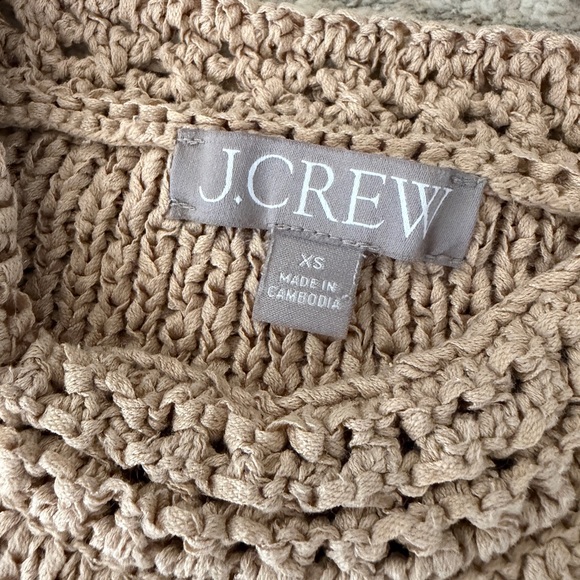 J. Crew Women's Beige Knit Tank Sixe XS - Picture 2 of 5